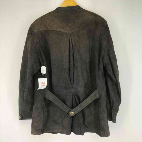 SCHNEIDERS スエードレザーテーラードジャケット メンズ