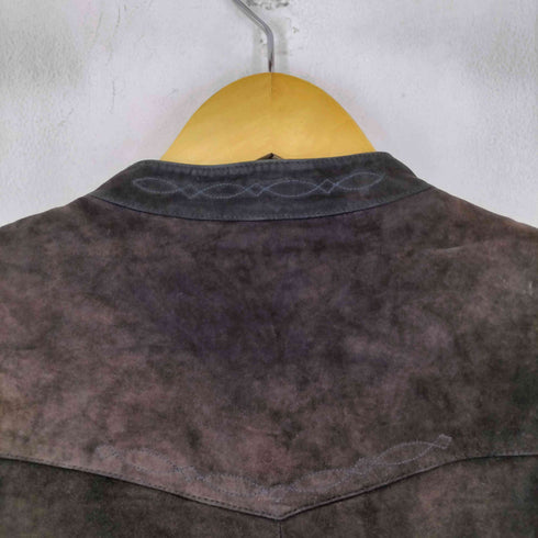 SCHNEIDERS スエードレザーテーラードジャケット メンズ