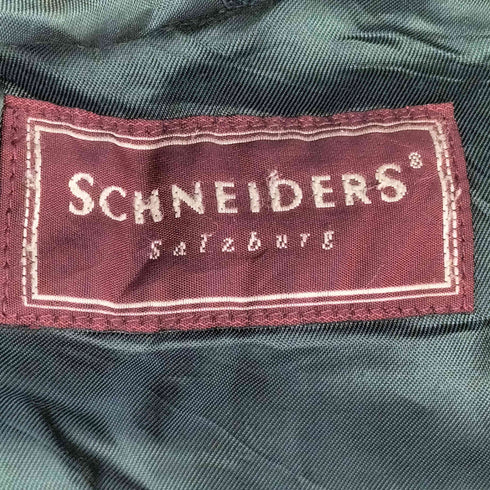 SCHNEIDERS スエードレザーテーラードジャケット メンズ