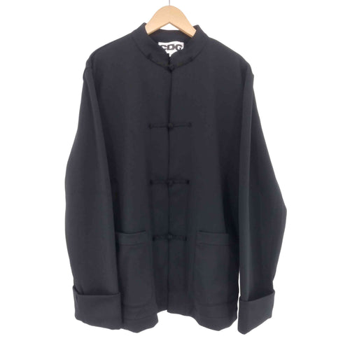 シーディージーコムデギャルソン CDG COMME des GARCONS 23SS ポリエステルジャージチャイナジャケット メンズ XXL