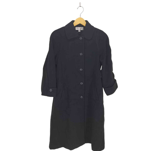 ALBERT NIPON USA製 Cashmere カシミヤ混ステンカラーコート レディース 4