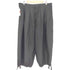 グラウンドワイヨウジヤマモト Ground Y Yohji Yamamoto 23AW WOOL POLYESTER GABARDINE BALLOON PANTS バルーンパンツ メンズ JPN:3