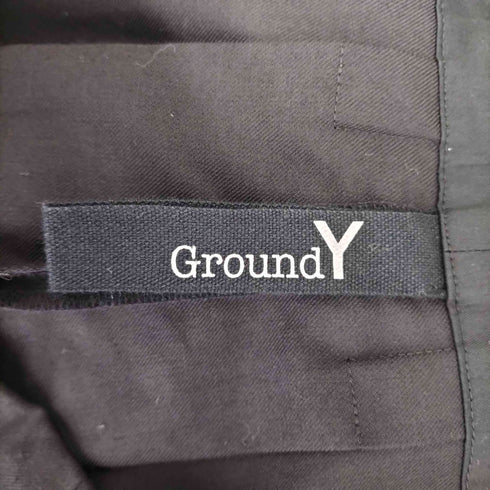 グラウンドワイヨウジヤマモト Ground Y Yohji Yamamoto 23AW WOOL POLYESTER GABARDINE BALLOON PANTS バルーンパンツ メンズ JPN:3