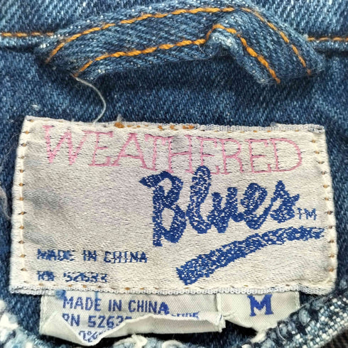 WEATHERED BLUES デニムコート メンズ M