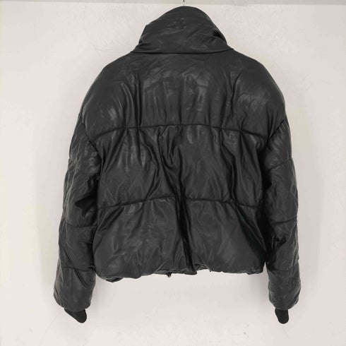 ザラ ZARA フェイクレザー ジャケット レディース import:M