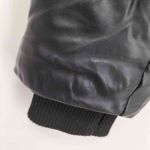 ザラ ZARA フェイクレザー ジャケット レディース import:M
