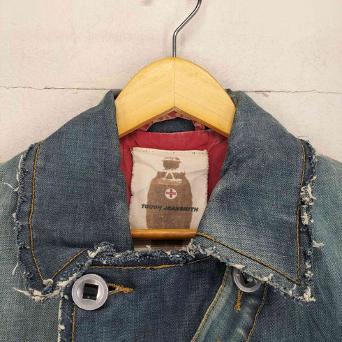 TOUGH JEANSMITH ダブルデニムコート メンズ