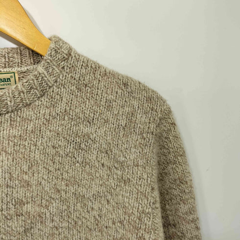 エルエルビーン L.L.Bean 70-80s メランジ クルーネックニット セーター メンズ