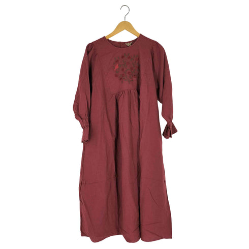 サマンサモスモス samansa Mos2 ×マカベアリス 果物柄刺繍ワンピ レディース JPN:S