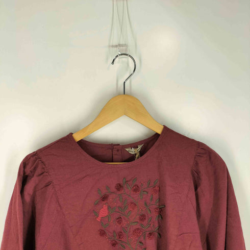 サマンサモスモス samansa Mos2 ×マカベアリス 果物柄刺繍ワンピ レディース JPN:S