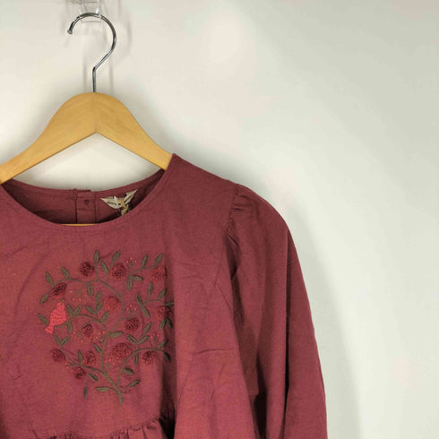 サマンサモスモス samansa Mos2 ×マカベアリス 果物柄刺繍ワンピ レディース JPN:S