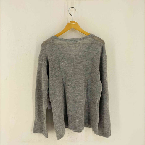 ヨウジヤマモトプールオム Yohji Yamamoto POUR HOMME 17SS アルパカ100 クルーネック ニットセーター メンズ JPN:3