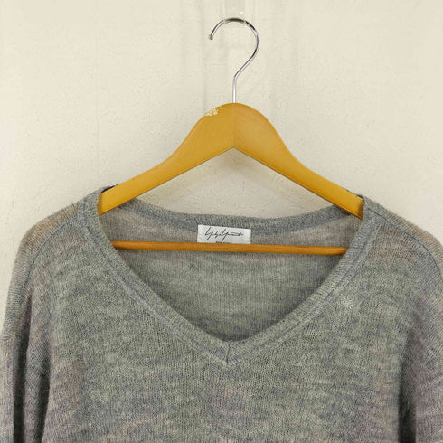 ヨウジヤマモトプールオム Yohji Yamamoto POUR HOMME 17SS アルパカ100 クルーネック ニットセーター メンズ JPN:3