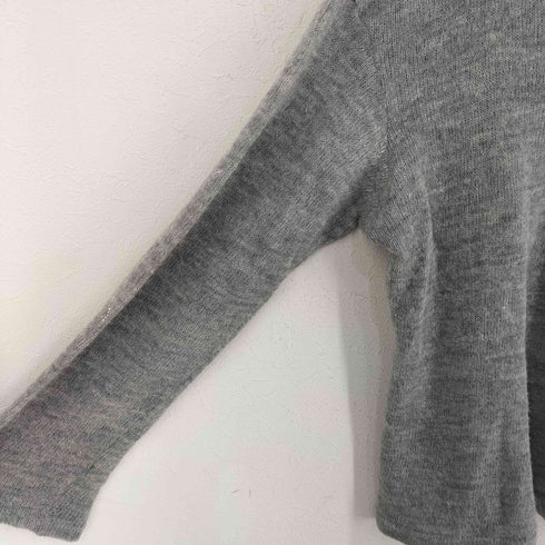 ヨウジヤマモトプールオム Yohji Yamamoto POUR HOMME 17SS アルパカ100 クルーネック ニットセーター メンズ JPN:3