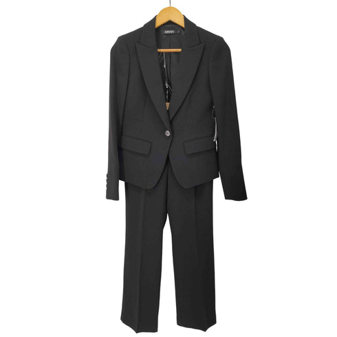 ダナキャランニューヨーク DKNY 3ピース 1Bトラックジャケット & ひざ丈 タイトスカート & フレア スラックス セットアップ レディース 全て サイズ2