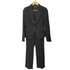 ダナキャランニューヨーク DKNY 3ピース 1Bトラックジャケット & ひざ丈 タイトスカート & フレア スラックス セットアップ レディース 全て サイズ2