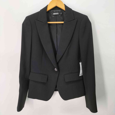 ダナキャランニューヨーク DKNY 3ピース 1Bトラックジャケット & ひざ丈 タイトスカート & フレア スラックス セットアップ レディース 全て サイズ2