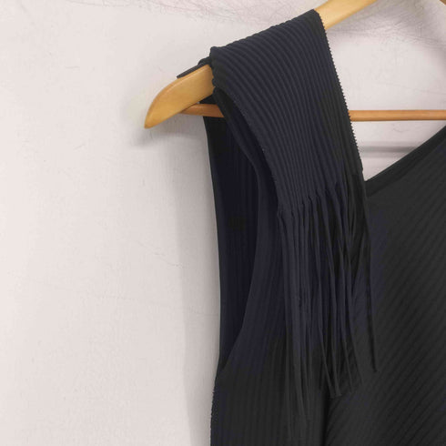 イッセイミヤケミー ISSEY MIYAKE me 19ss フリンジデザイン 変形 プリーツワンピース レディース