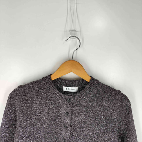 サクラ SACRA 24AW グロッシー リリー カーディガン GLOSSY LILY CARDIGAN レディース JPN:38