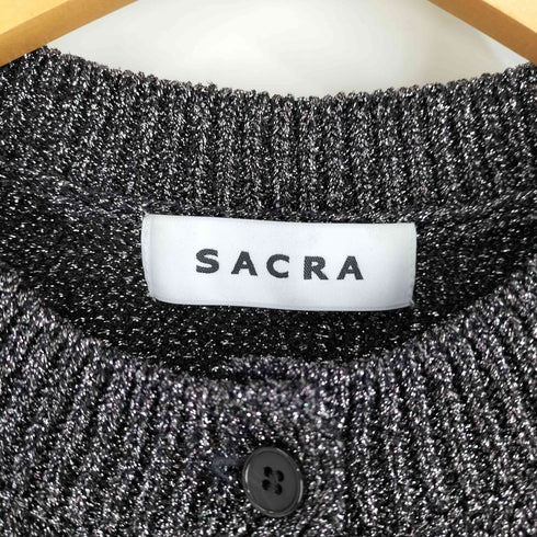 サクラ SACRA 24AW グロッシー リリー カーディガン GLOSSY LILY CARDIGAN レディース JPN:38
