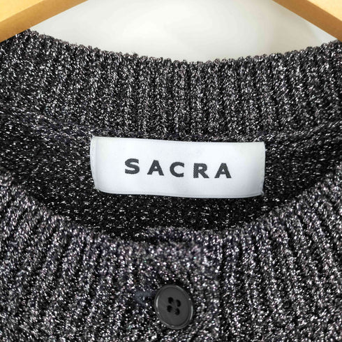 サクラ SACRA 24AW グロッシー リリー カーディガン GLOSSY LILY CARDIGAN レディース JPN:38