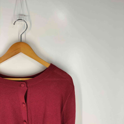 サマンサモスモス samansa Mos2 ×ゆべし ブローチ付2WAYニット レディース FREE