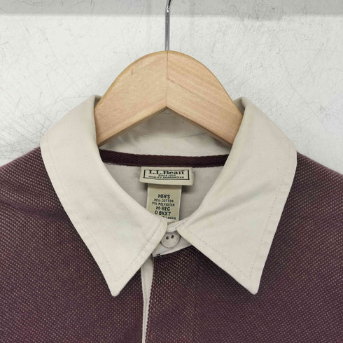 エルエルビーン L.L.Bean 00s ラガーシャツ ポロスウェット メンズ import:M