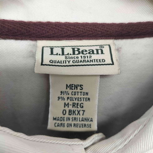 エルエルビーン L.L.Bean 00s ラガーシャツ ポロスウェット メンズ import:M