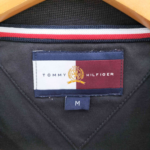 トミーヒルフィガー TOMMY HILFIGER ロゴ刺繍 クルーネック Tシャツ メンズ import:M