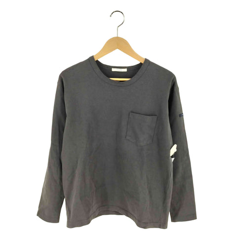 GRAND PARK NICOLE 日本製 デラヴェ 天竺 ロングスリーブ Tシャツ メンズ JPN:48