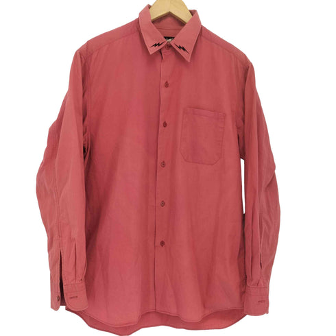 アニエスベーオム Agnes b.homme 襟刺繍 L/S コットンシャツ メンズ JPN:3