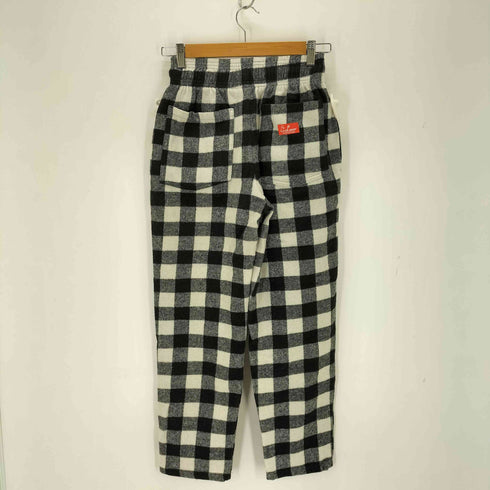 クックマン COOKMAN チェックイージーパンツ シェフパンツ レディース JPN:S