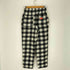 クックマン COOKMAN チェックイージーパンツ シェフパンツ レディース JPN:S