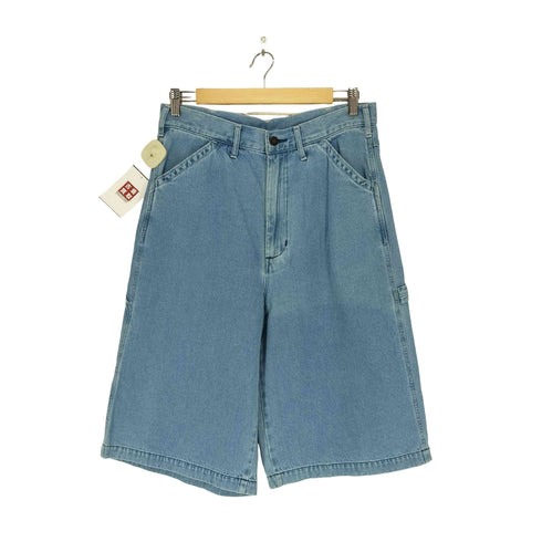 エドウィン EDWIN ワイドペインターデニムショートパンツ メンズ JPN:L