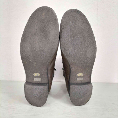 マーガレットハウエルアイデア Margaret Howell idea サイドジップ レザー ショートブーツ レディース JPN:23.5