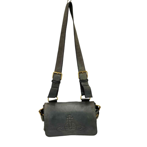 ヴィヴィアンウエストウッド Vivienne Westwood ORB オーブ レザーショルダーバッグ レディース