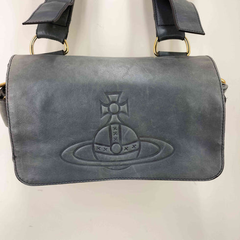 ヴィヴィアンウエストウッド Vivienne Westwood ORB オーブ レザーショルダーバッグ レディース