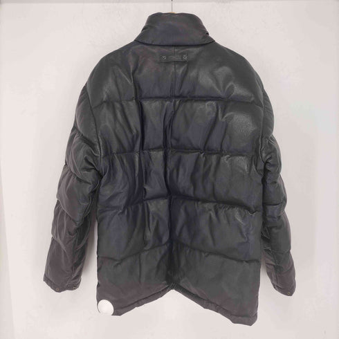 サジェスション Suggestion ピッグレザー ダウンジャケット メンズ import:L