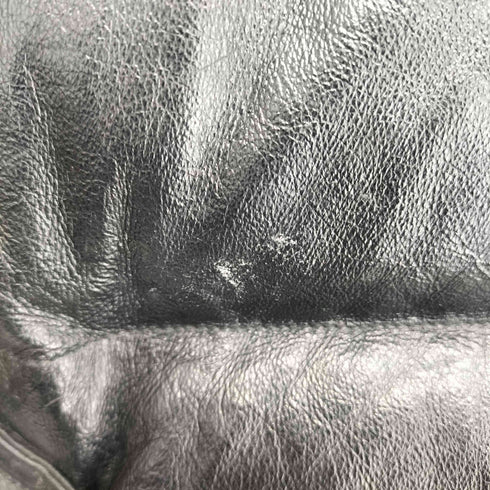 サジェスション Suggestion ピッグレザー ダウンジャケット メンズ import:L