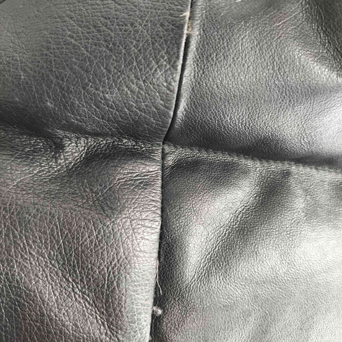 サジェスション Suggestion ピッグレザー ダウンジャケット メンズ import:L