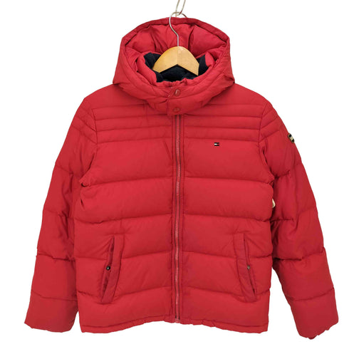 トミーヒルフィガー TOMMY HILFIGER フーデッド ダウンジャケット レディース 160
