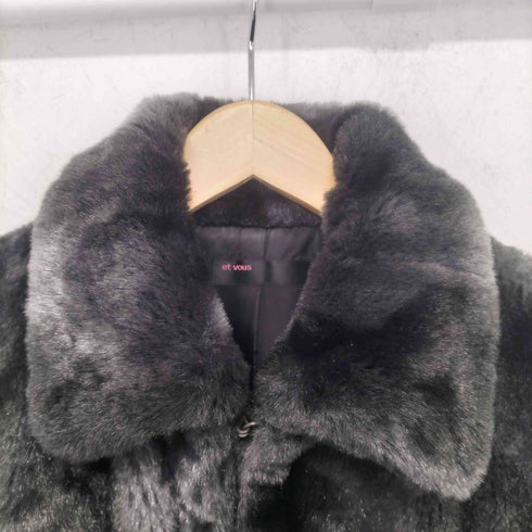 et vous フェイクファージャケット レディース JPN:36