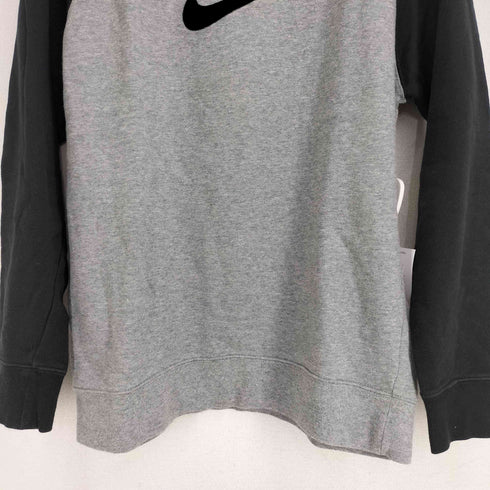 ナイキ NIKE 00S ベロアスウッシュ ラグランスリーブ スウェット メンズ JPN:M