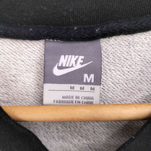 ナイキ NIKE 00S ベロアスウッシュ ラグランスリーブ スウェット メンズ JPN:M