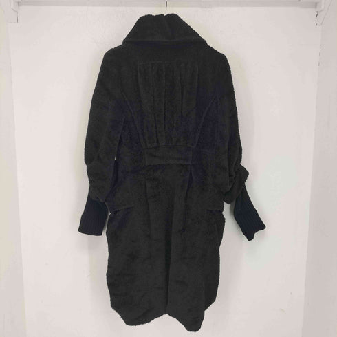 アニオナ AGNONA bombyx m moore アルパカブレンドウール ステンカラーコート レディース import:M