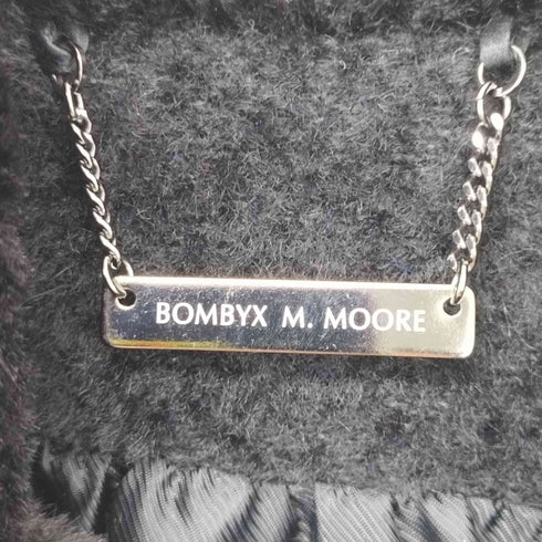 アニオナ AGNONA bombyx m moore アルパカブレンドウール ステンカラーコート レディース import:M