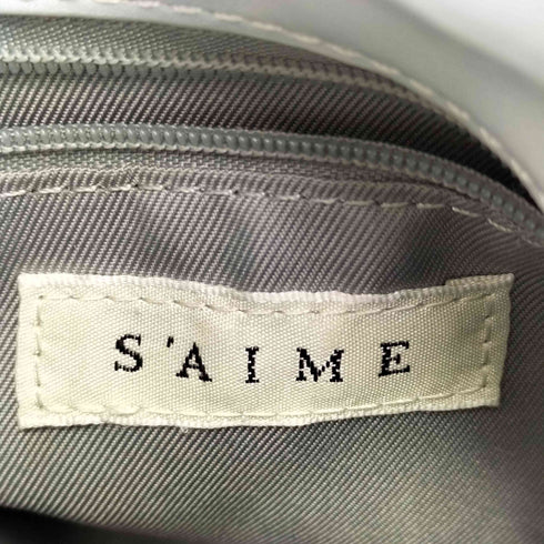 SAIME 2WAY レザーショルダーバッグ レディース