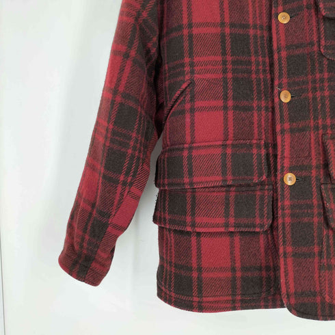 ポロバイラルフローレン Polo by RALPH LAUREN 90S 襟コーズ バッファローチェック ウールハンティングジャケット メンズ import:M