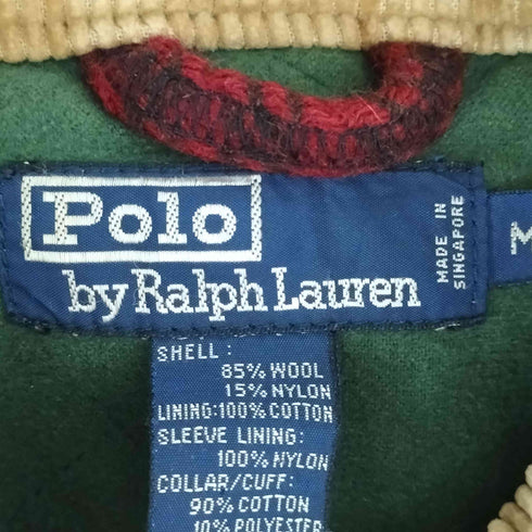 ポロバイラルフローレン Polo by RALPH LAUREN 90S 襟コーズ バッファローチェック ウールハンティングジャケット メンズ import:M