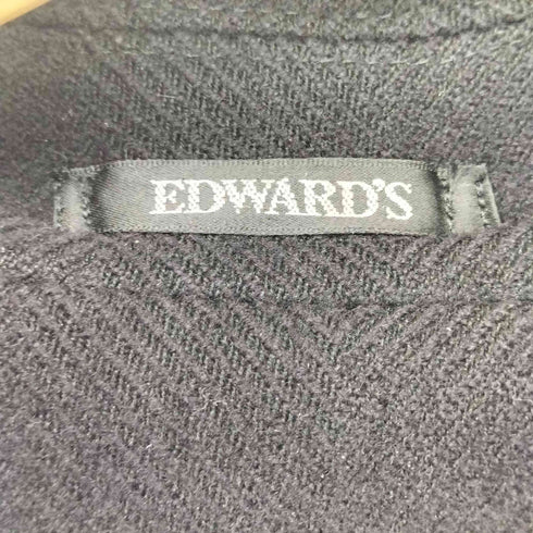 エドワーズ edwards アンゴラブレンドウール ステンカラーコート メンズ import:M